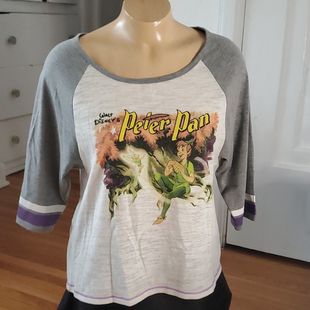 Peter Pan Three Quarter Sleeve Tee